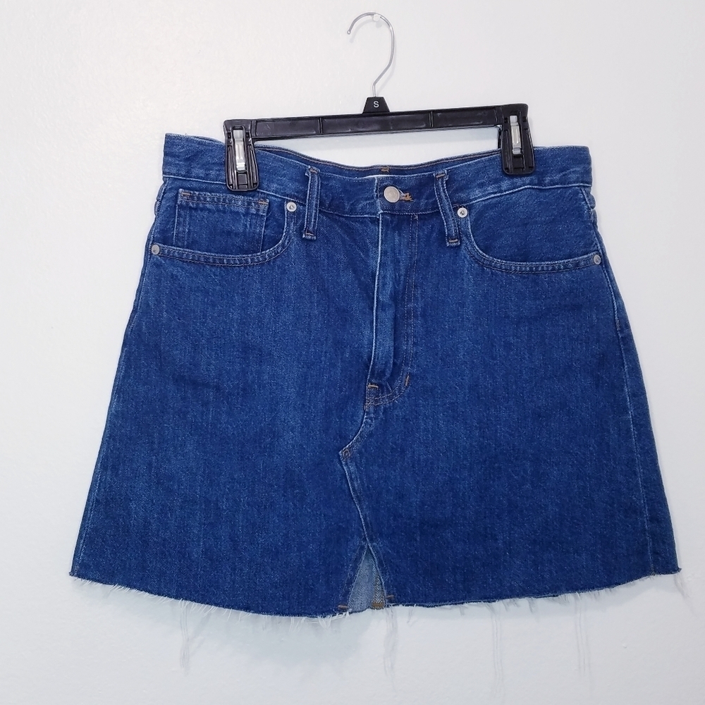 🌸Madewell Rigid A Line Skirt size 30